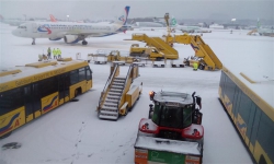 Winterdienst am Salzburger Flughafen