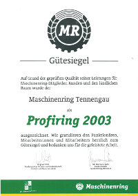 Profiring 2003