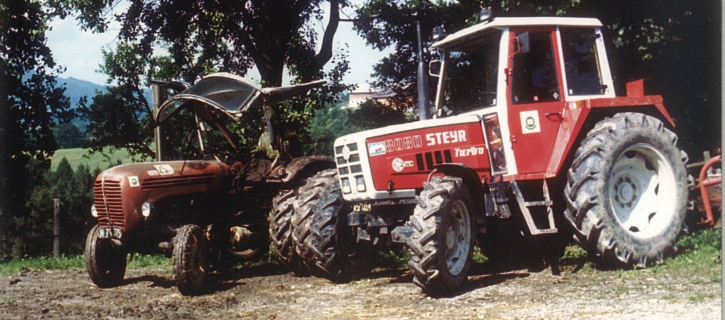 Alte Traktoren - Maschinenring anno dazumal